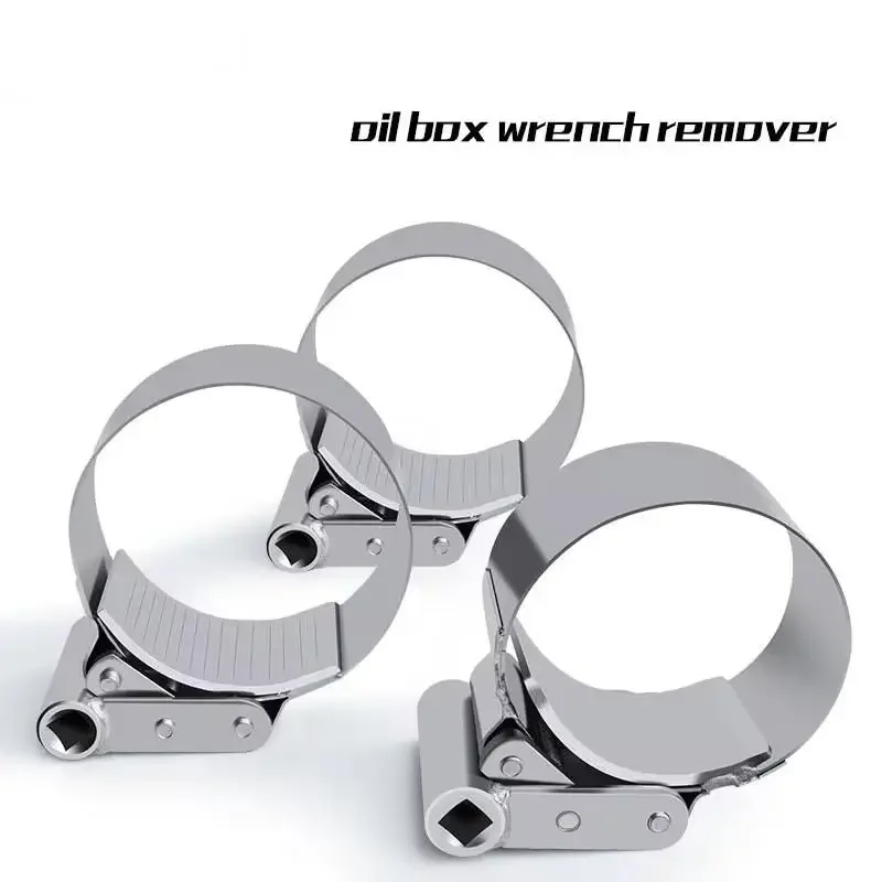 

Smart Oil Filter Wrench Truck Oil Filter Stainless Steel Removal Wrench Automobile Anti-Slip Gasoline Filter Replacement Wrench