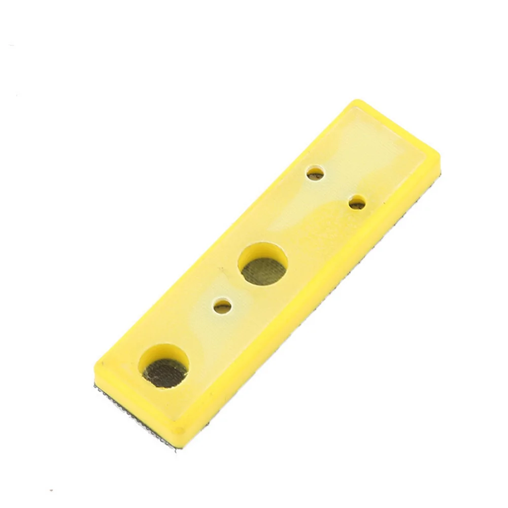 1pc Rectangular Sanding Pad Backing Pad Chamfering Hook And Loop Sander 30x100mm 40x100m For Grinding Polishing Tool Parts