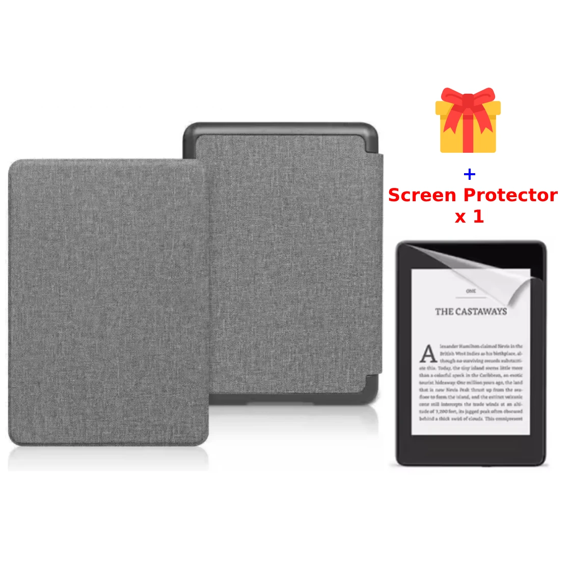 For Kindle Paperwhite 11th Gen Case + Screen Protector 6.8