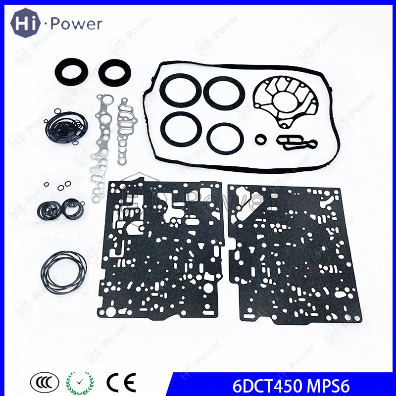 

6DCT450 MPS6 Auto Transmission Overhaul Repair Kit For Volvo Ford Land Rover 6-Speed Car Gearbox Oil Seal Rebuild Kit