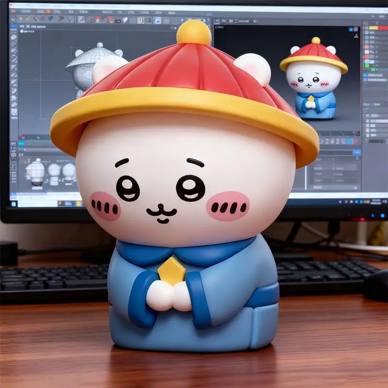 

Фигурки Чиикава Усаги ручной работы, настольные украшения, декор для салона автомобиля, милые коллекционные куклы, креативные подарки для дома и офиса