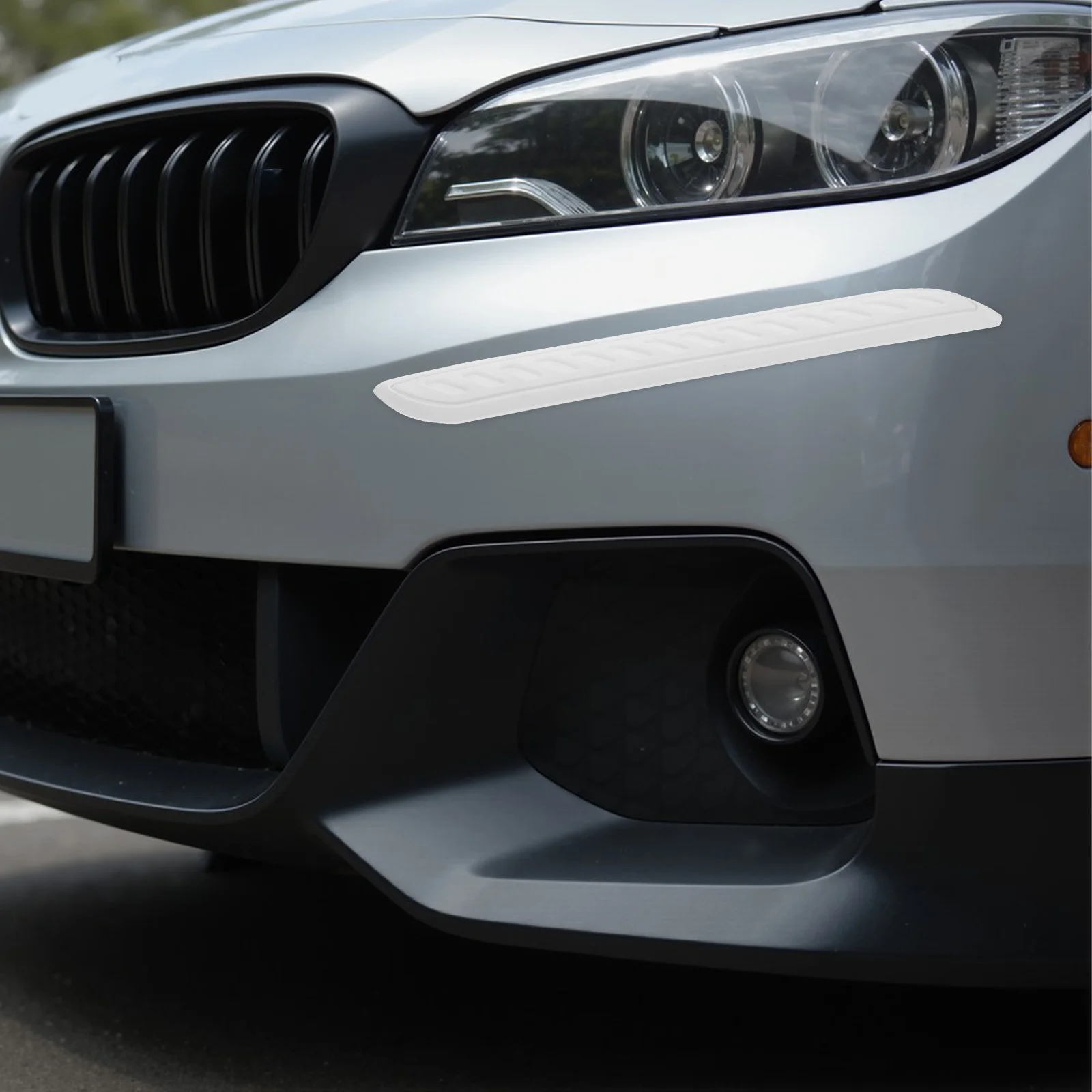 

4pcs Car Guard Rubber Strip Anti Scratch Protector Trim Universal Edge Guards Durable Impact Protection Sturdy Soft Material Suv
