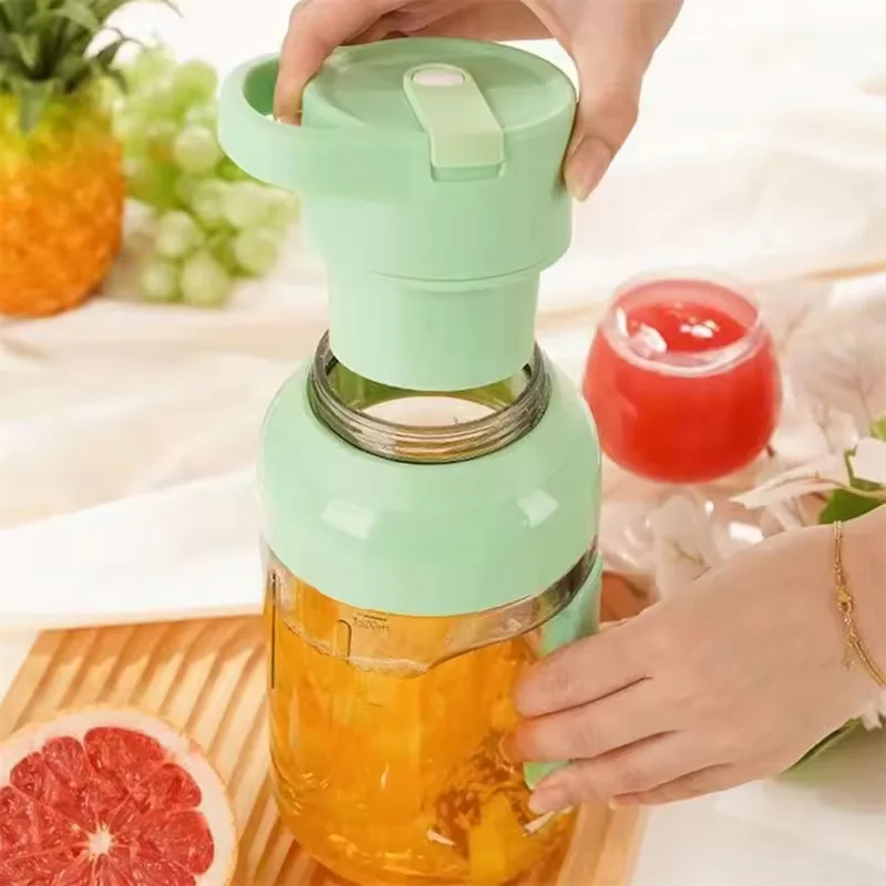 

2026 New Upgrade Portable Blender Smoothie Maker Mini Mixer Usb Rechargeable Strong Cutting Performance With Sharp Blades For