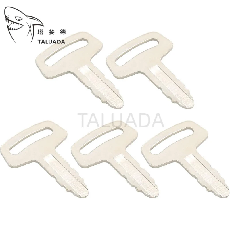 5PCS 53630 RC101-53630 Ignition Keys For Kubota Excavator Loader SQ-1140 SQ-3170 Generator R420 R510 R520S Star Keys