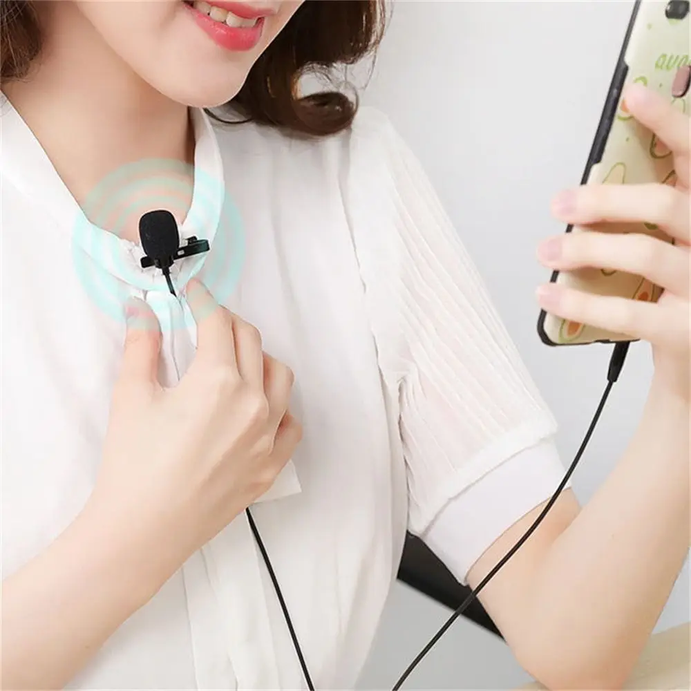 

Type-C Voice Recording Noise Reduction Mobile Phone Condenser Mic Lapel Microphone Small Microphone Clip on Lavalier Microphone