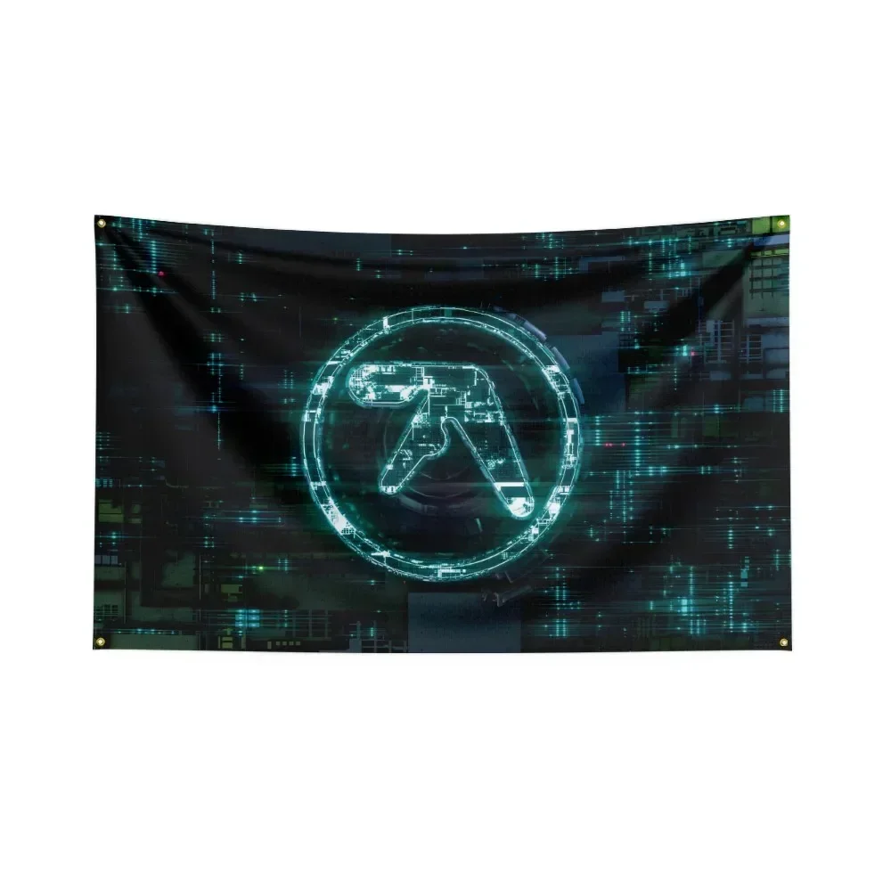 Aphex Twin Flag Polyester Digital Printing Electronic Music Banner