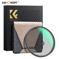 K&F Concept Nano-X PRO CPL Filter 67/72/77/82/95mm 36-Layer Coating Anti-Reflection HD Circular Polarizer Camera Lens Filter