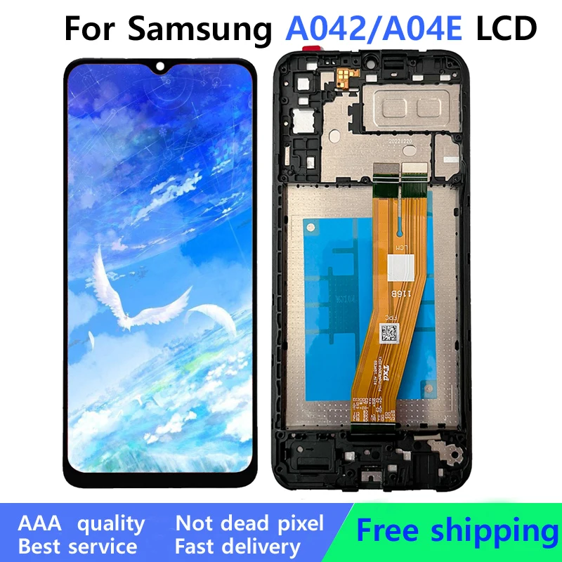 Tested Display LCD For Samsung A04e A042 LCD Display For Samsung A04e A042 LCD Screen Touch Digitizer Assembly