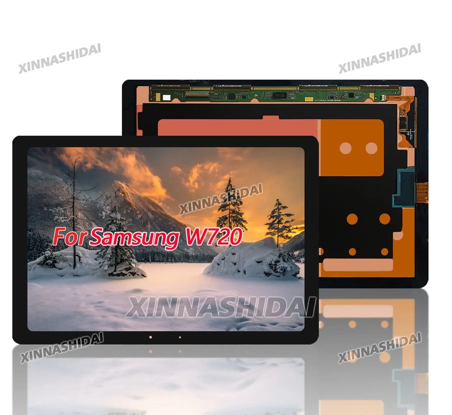 12 inch New Display For Samsung Galaxy W720 LCD Display Touch Screen Digitizer Glass Assembly Replacement
