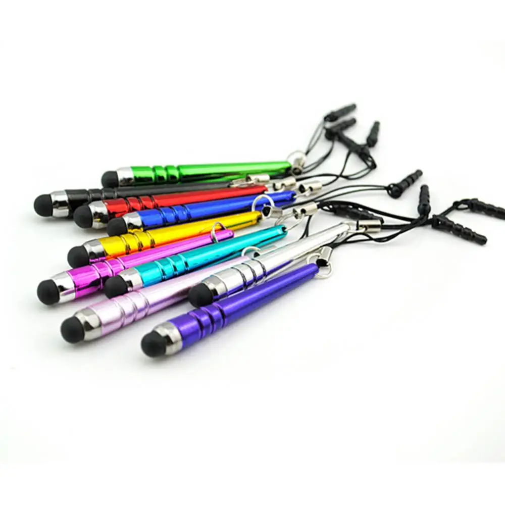 Mini 5/10Pcs Anti-dust Capacitive Touch Pen Writing Stylus for Phones Tablet