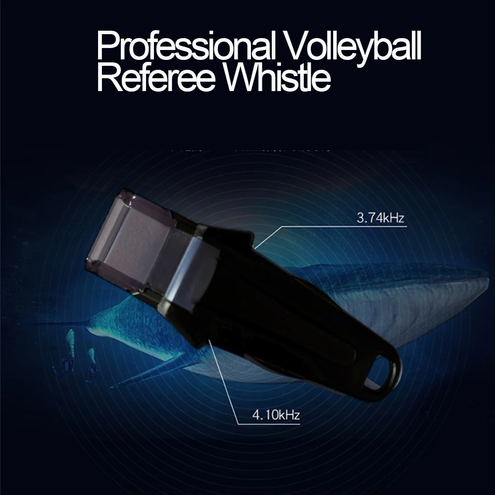 1 Set ABS Resin Professional Volleyball Tuning Referee Whistle Sports Coaching Whistles Gift