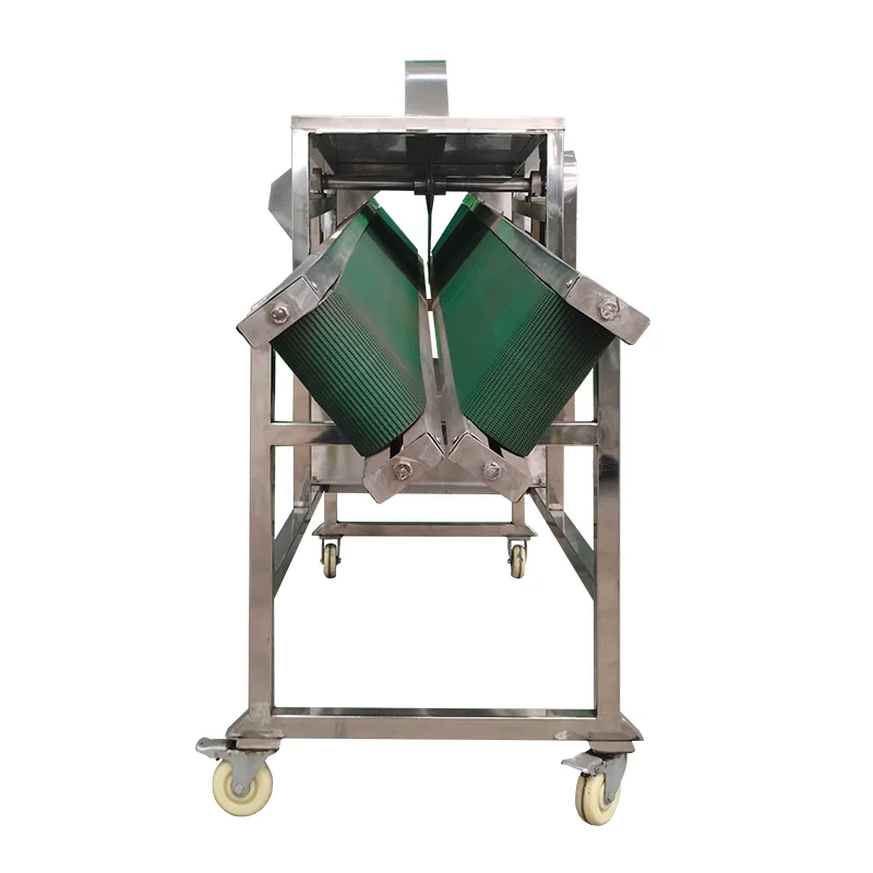 High quality and durable, using a variety of semi-overflow kimchi to make kimchi cutting machine view 3