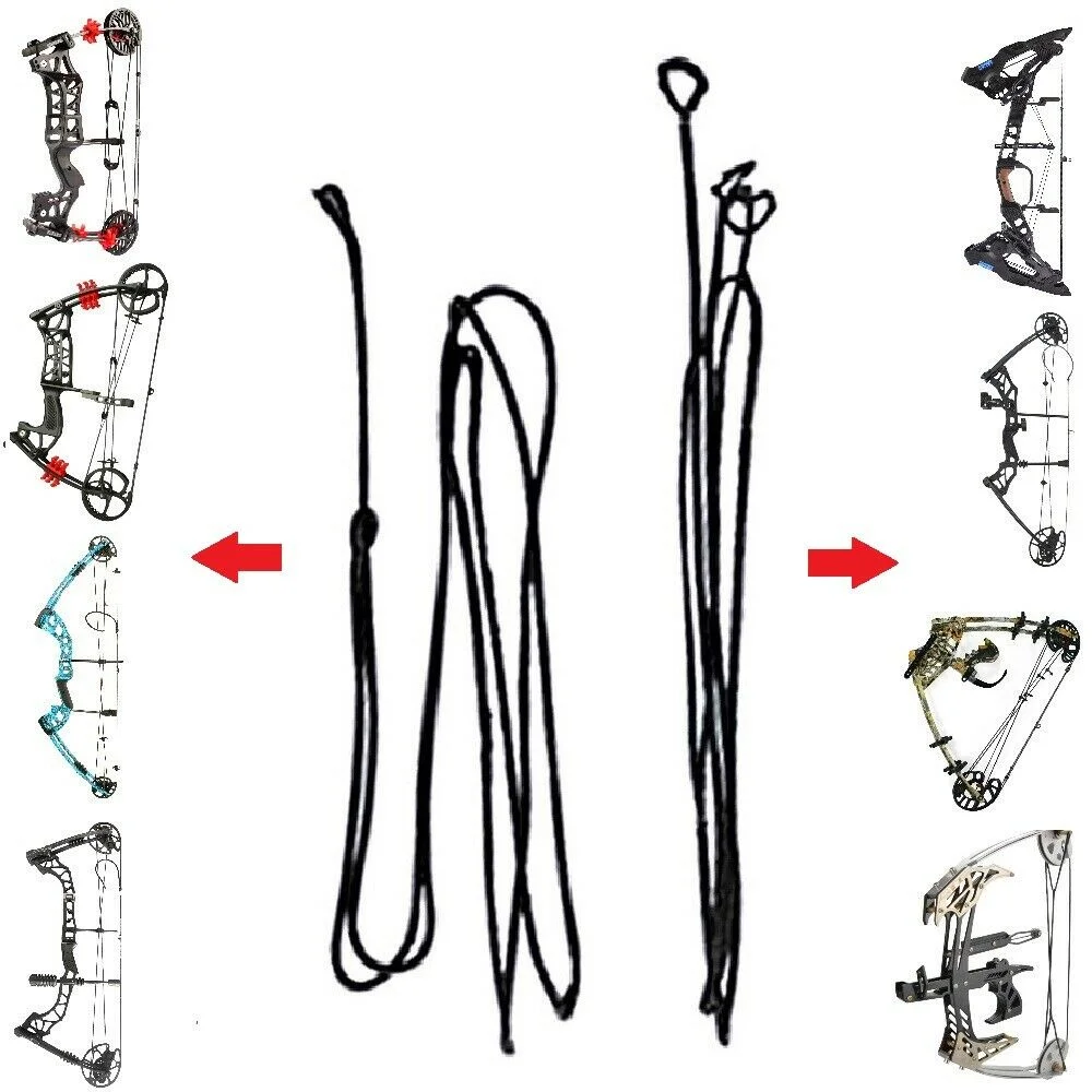 1set Compound Bow Shooting Spare String M131/M109E/M183 Pulley Bow Replaceable Bowstring For Archery Hunting Accessories