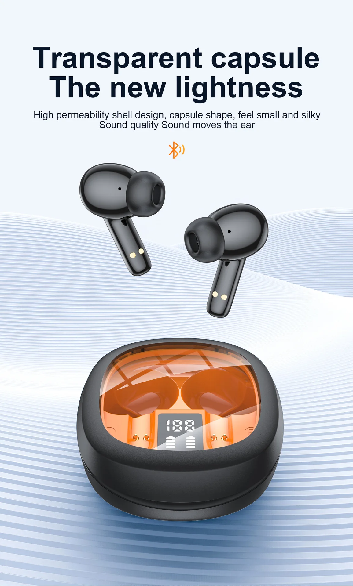 for Galaxy S25 Ultra S25 Plus S24 S23 S22 S21 ANC wireless Bluetooth earphones hands-free ENC calling driving in ear earphones