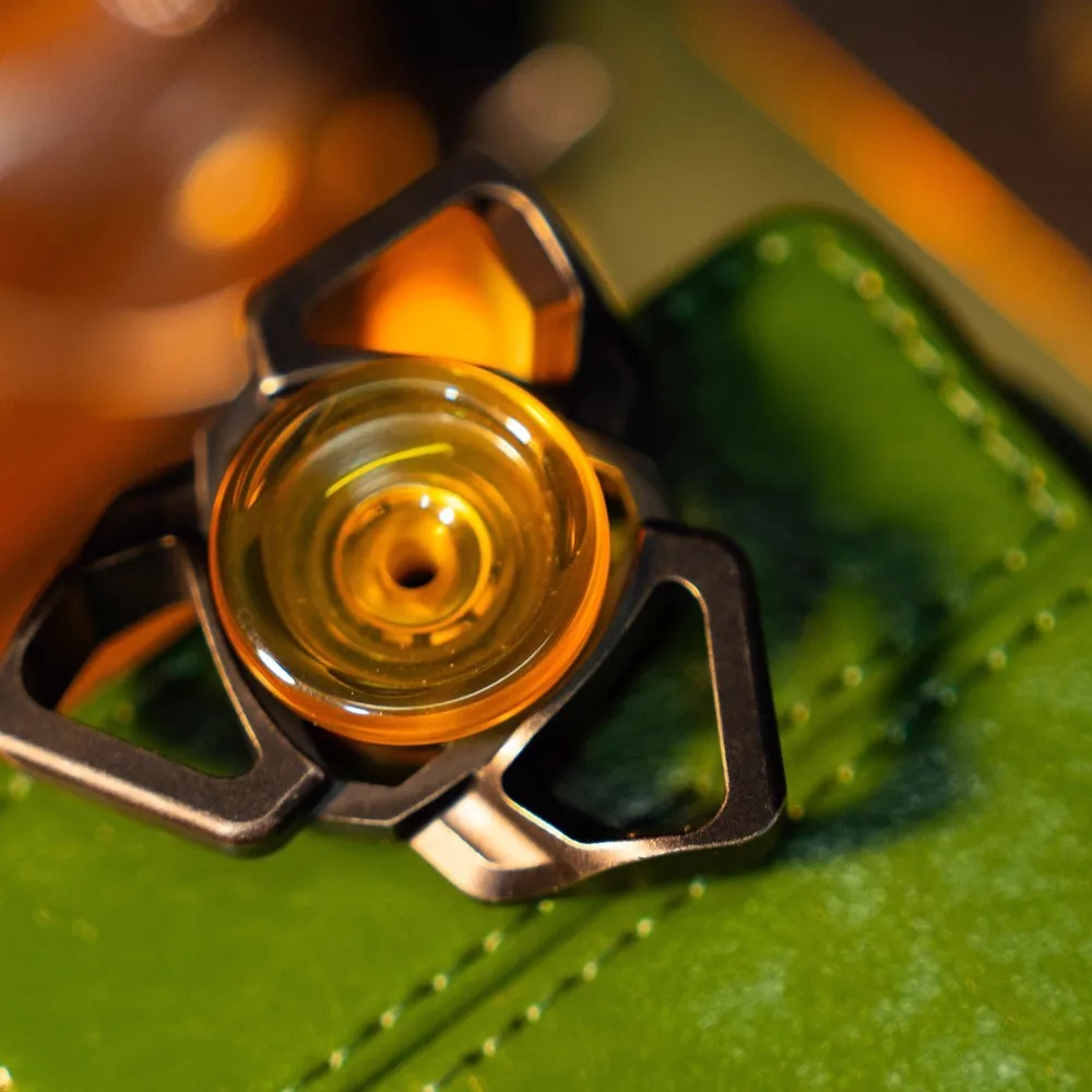 TIER I EDC YIDENG Fidget Spinner Stainless Steel PEI Fidgeting Spinners Necklace Pendant Anxiety Relief Gadgets