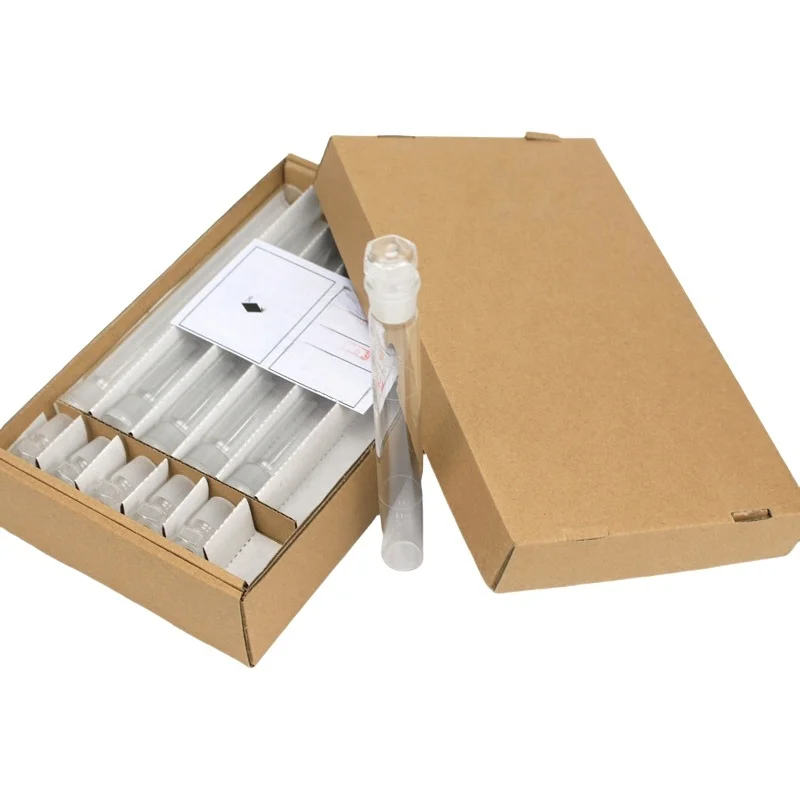 Glass colorimetric tube Nesser tube