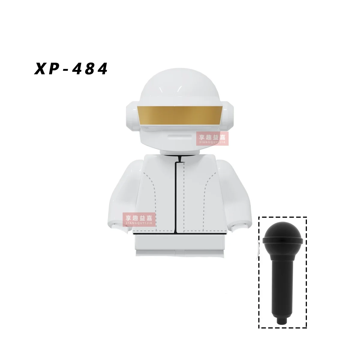 Neue Michael Building Blocks Mini Cos Moonwalk Thriller Performance Kostüm-Bausatz-Modell Spielzeug Actionfigur für Fans Geschenke