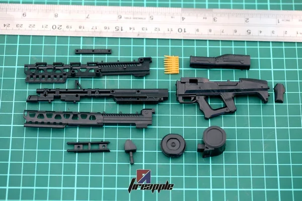 Modèle d'arme de soldats, mitrailleuse, figurine d'action, puzzle en plastique, 12 ", 1/6, MG62, 1/6