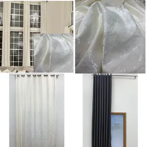 Custom Made Extra Long Velvet Drapes for 8-24ft Ceilings, Vanilla, 100 Wide x 216 Long, 2 Story High Ceilings