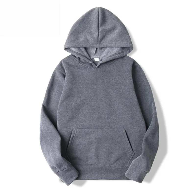 Fashion Casual Hoodie Basic Pullovers Sweatshirts Loose Top Women Solid Color Hoodies Oversize Black Sweatshirt Tops