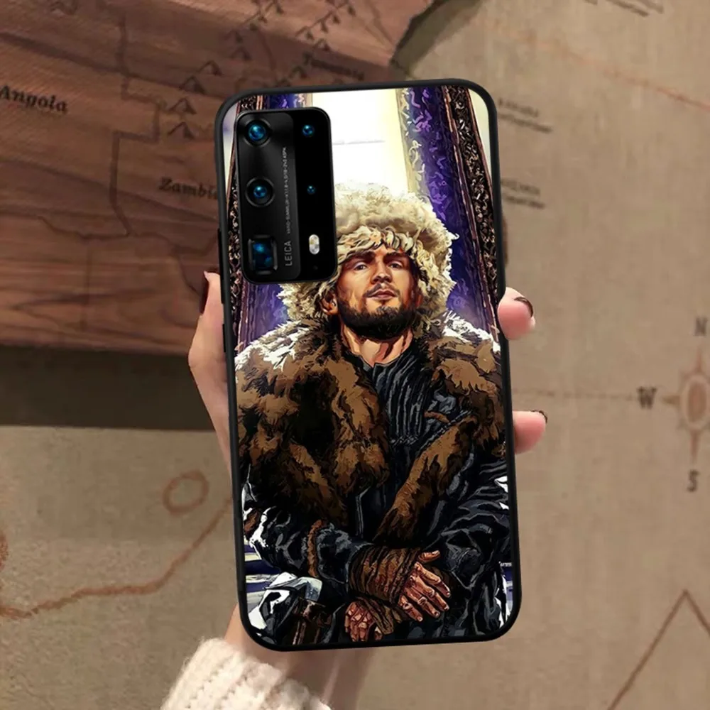 UFC K-Khabib Cool N-Nurmagomedov Phone Case For Huawei P 8 9 10 20 30 40 50 Pro Lite Psmart Honor 10 lite 70 Mate 20lite