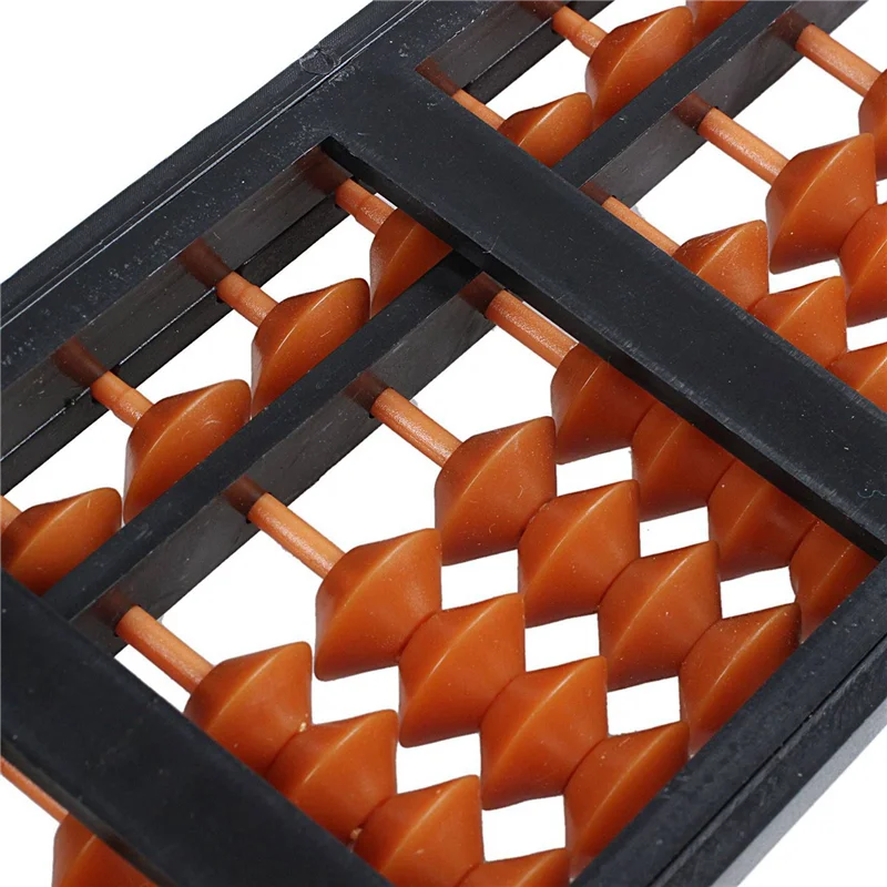 WOWFU-10X プラスチックそろばん 算数そろばん 子供用計算ツール 17桁