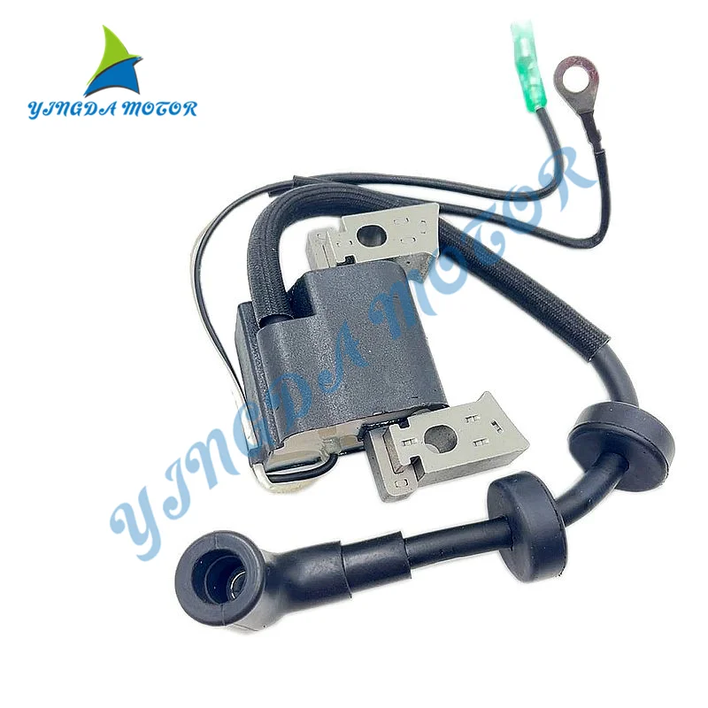 Катушка зажигания в сборе с CDI 6BX-85571-00 для лодочных моторов Yamaha 4-тактных F4L F4B F4S F5A F6L F6S F6C F6 6BX-85571-00