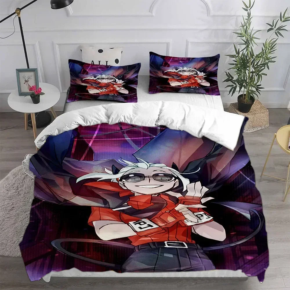 

New Game Helltaker Bedding Sets Comforter Quilt Bed Cover Duvet Cover Pillow Case 2-3 Pieces Sets Kids Adult Size Home Textiles