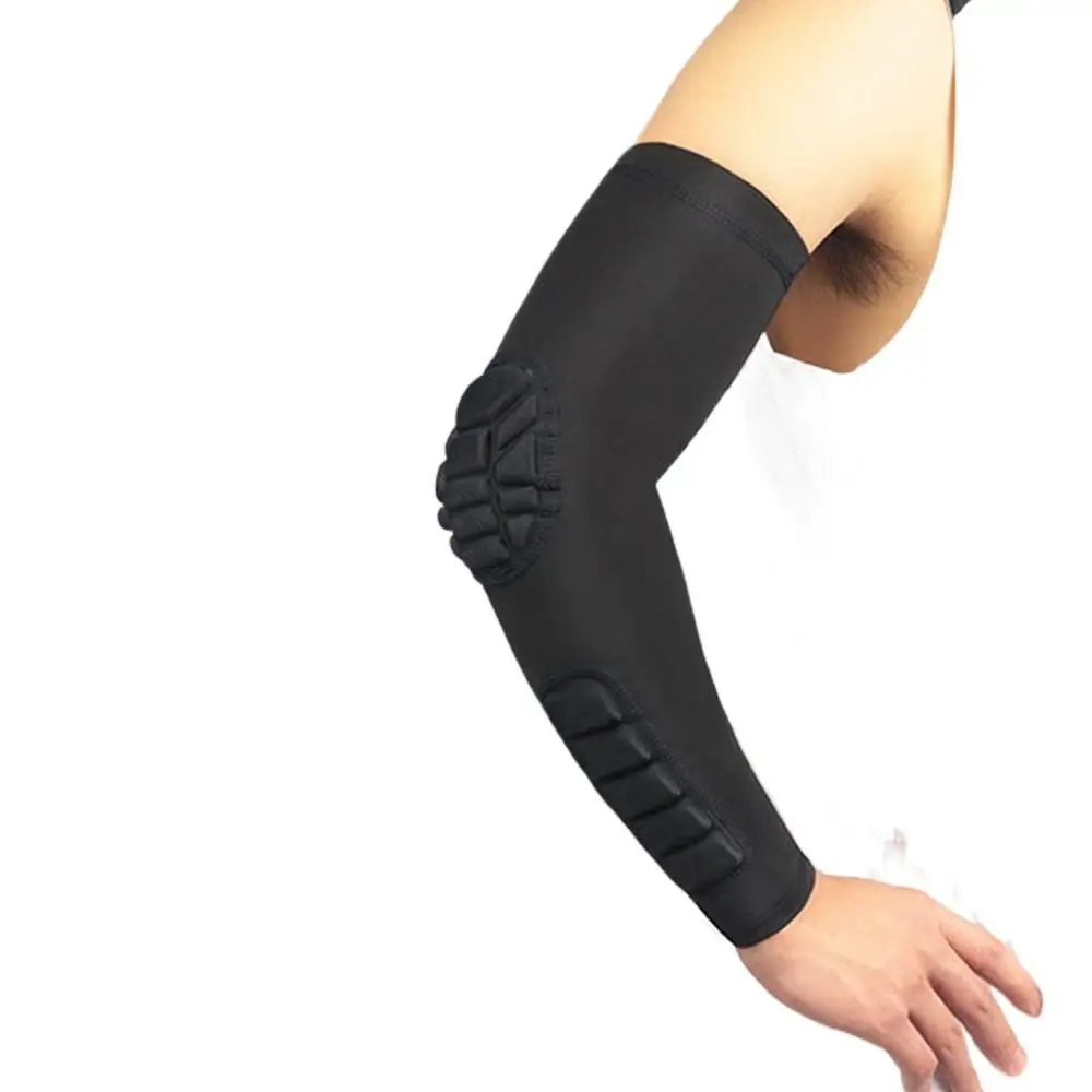

Anti-slip Padded Elbow Forearm Sleeves Elastic Compression Protection Support Elbow Forearm Crashproof Pads Anti-Collision Soft
