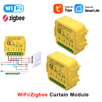 Tuya Smart WiFi Zigbee Curtain Module Connect Roller Shutter Blinds Electric Motor App Remote Voice Control by Google Home Alexa