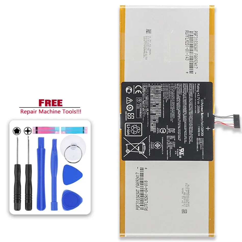 

Battery C12P1301 6560mAh For ASUS MEMO PAD K00A (ME302C) MemoPad 10.1 TF303K 1B014A Batteria