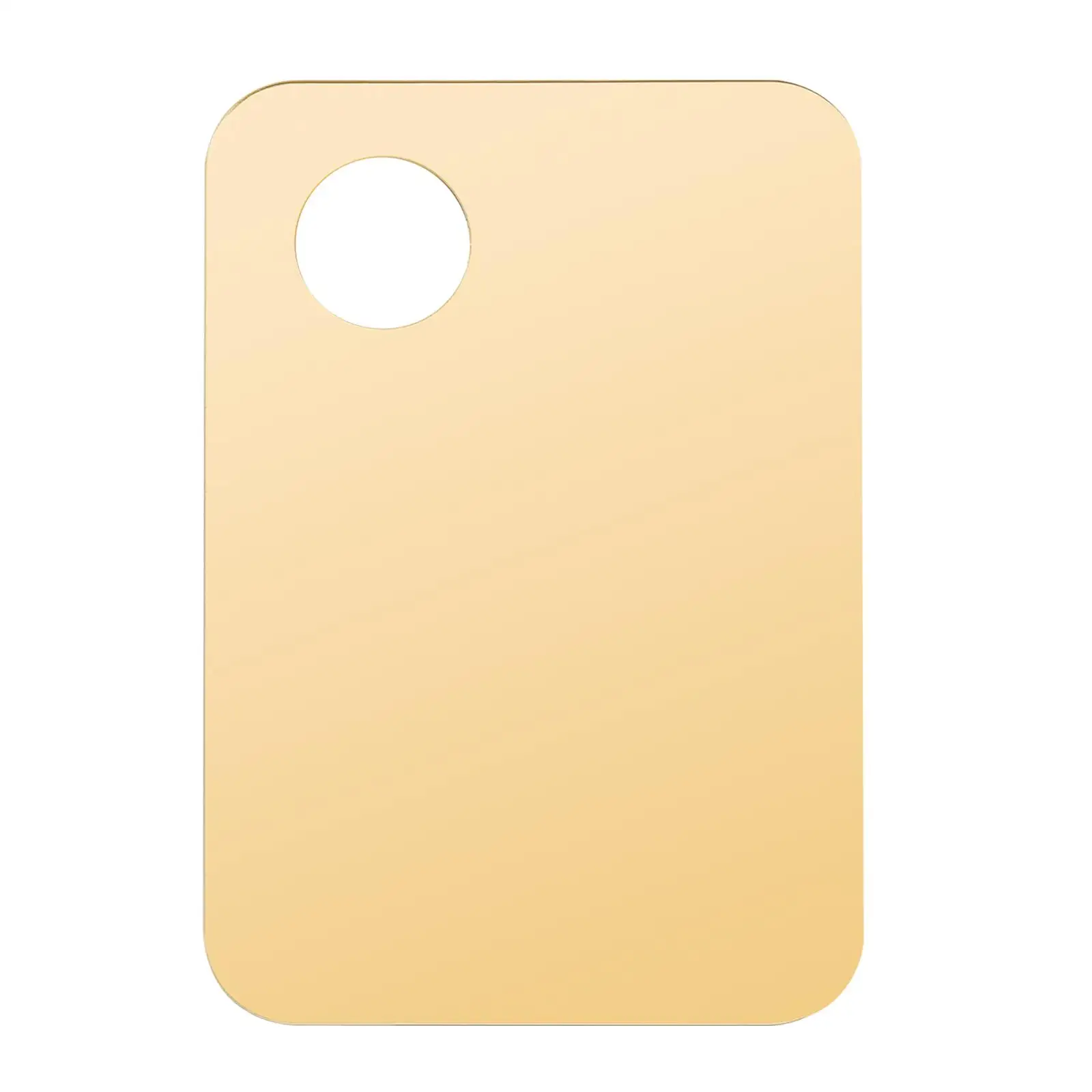 Palette de mélange de maquillage, plaque cosmétique professionnelle en acrylique pour ombre à paupières, Blush, fond de teint et Nail Art