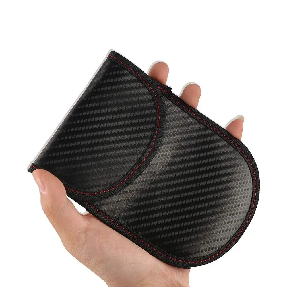 Faraday-Bolsa protectora segura antirrobo, funda tipo billetera, bolsa de bloqueo de señal, bolsa para llaves de coche