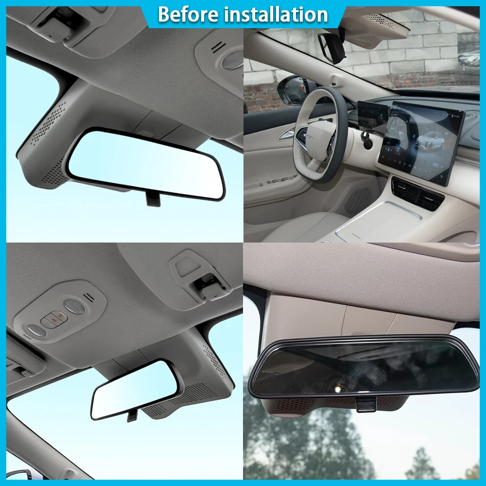 for Forthing Xinghai S7 2024 2025 2026 Wifi 4K DVR Dash Cam Car Camera Lens Video Recorder Night Vision 24h Parking Monitor