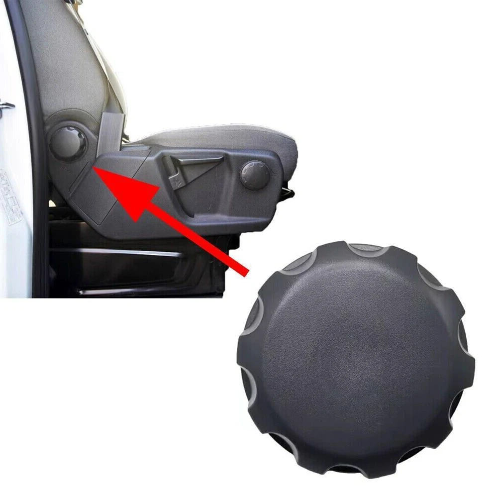 Left Lumbar Knob Seat Adjustment Button For Car Interior Easy To Use High Universality Fitment Replacement Installation