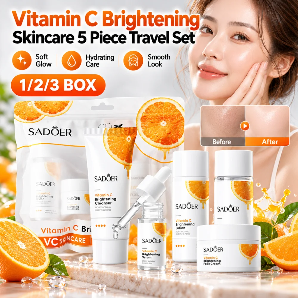 Vitamin C Skincare Travel Set - Vitamin C Serum recension och pris