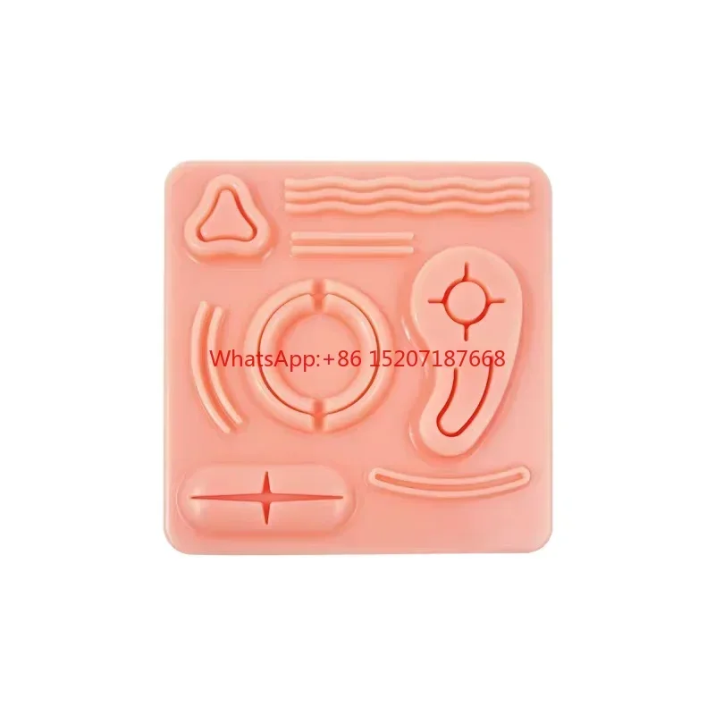 

3D silicone suture module Laparoscopy simulation training equipment Teaching module pad