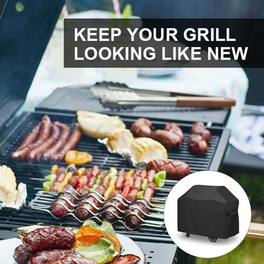 

Waterproof Grill Cover Waterproof Griddle Dust Cover Full Protection Easy Multiple Sizes All-weather Grill Protector Rainproof