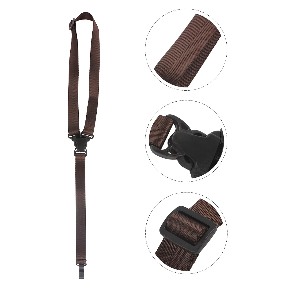 Ukulele Strap Guitar Adjustable Classical Portable Instrument Accessory Polyester Carrying Professional Foldable