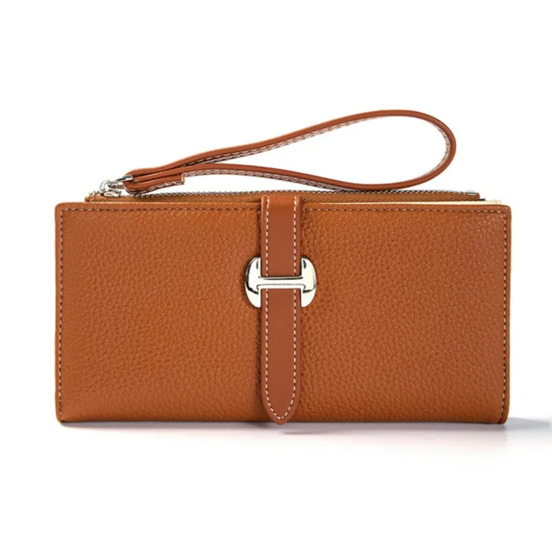 billeteras mujer tendencia 2025,Simple and elegant ladies' wallet,multi-slot card case,large-capacity clutch bag, carteras mujer