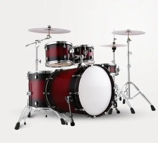 

Professional 5-Drum Paint Rack with 234 Cymbal Fork Built-In Mute for Adults and Children