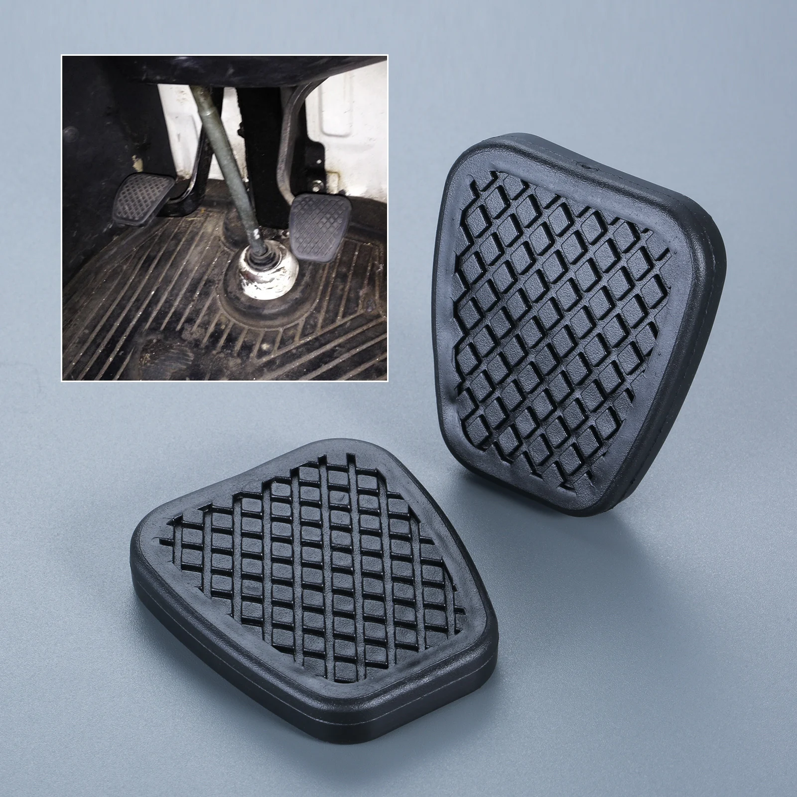 2 шт., чехлы для автомобильных тормозов, педали сцепления 46545-538-010, для Honda CR-V Acura NSX, автомобильные аксессуары