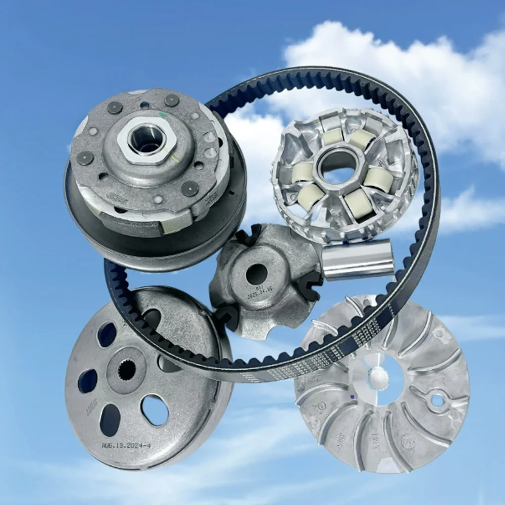 For SYM Fiddle 3 Fiddle 4 Fiddle 5‌ XS125T-16A/B/C 125cc Front and Rear Clutch Drive Disk Pulley Drive Belt Genuine parts