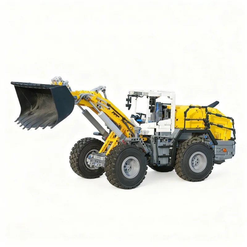 2498pcs MOC Liebherr L580 XPower The Ultimate Loader Technical Model Building Blocks Architecture Christmas Gift Toy DIY Display