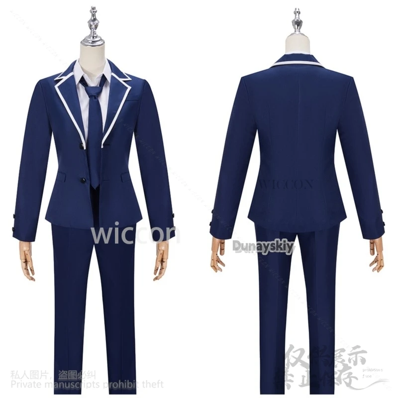 Anime Sasaki And Miyano Cosplay Miyano Yoshikazu Costume DK School Uniform Suit Wigs For Man Halloween Christmas Customized