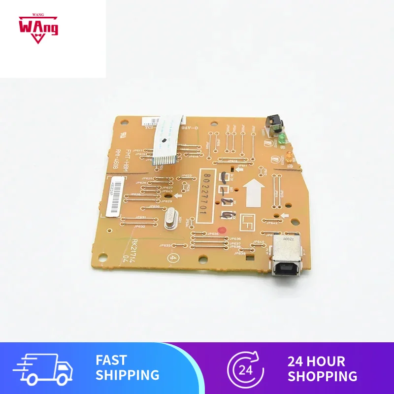 1PCs RM1-4608 logic main board use FOR HP LaserJet P1006 P1008 1006 1008 FORmatter board mainboard