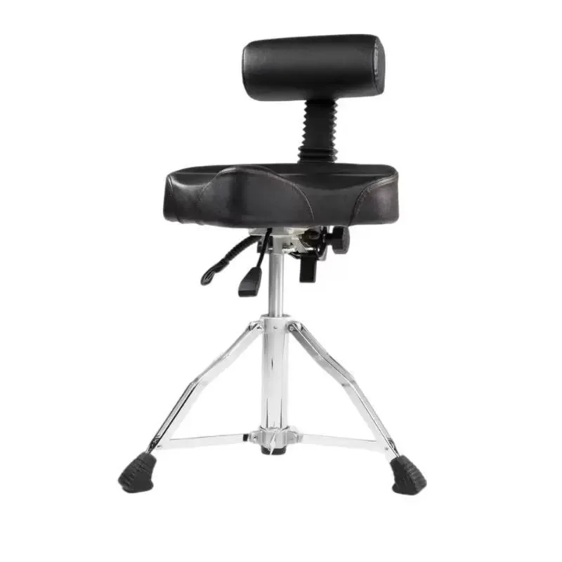 Adjustable Height Drum Throne Pneumatic Drum Stool With Backrest Adult Kids Universal Jazz Drum Chair