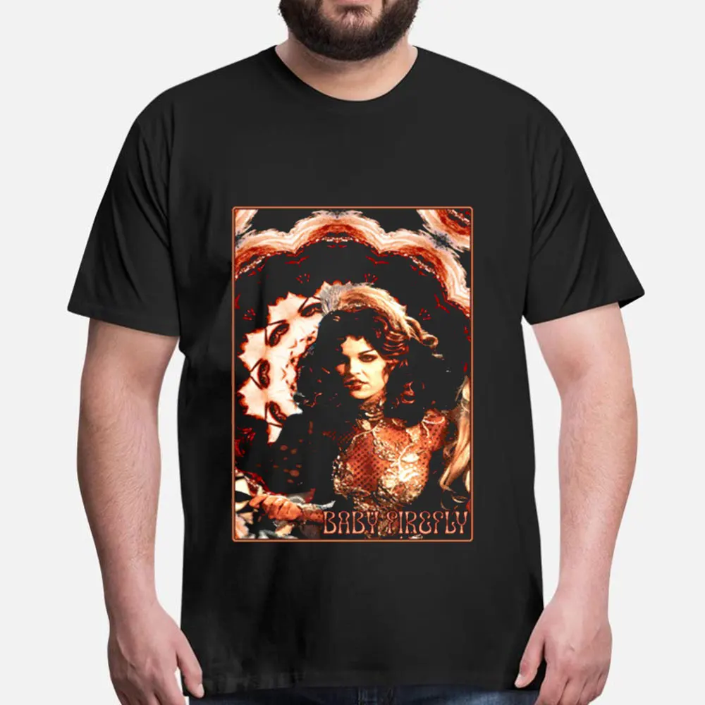 

The Psychedelic Evil Eyes Of Baby Firefly. T shirt House Of 1000 Corps Horror movie Graphic clothes short sleeve tee S-6XL