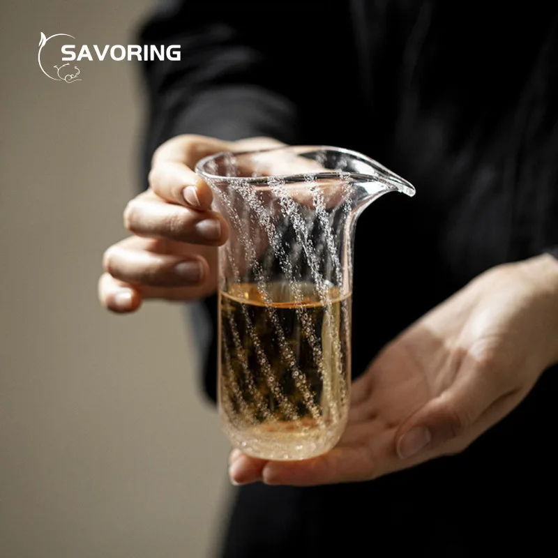 

Чайные чашки из чистого хрусталя ручной работы, японский кувшин для чая, толстый, большой, ча-хай, домашняя креативная чашка, чайный сервиз, аксессуары для церемонии