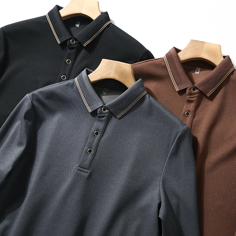 

Мужская повседневная рубашка Quali Long Sleeve из легкой, дышащей, гладкой ткани премиум-класса с шелковистым эффектом и добавлением бархата, однотонная.